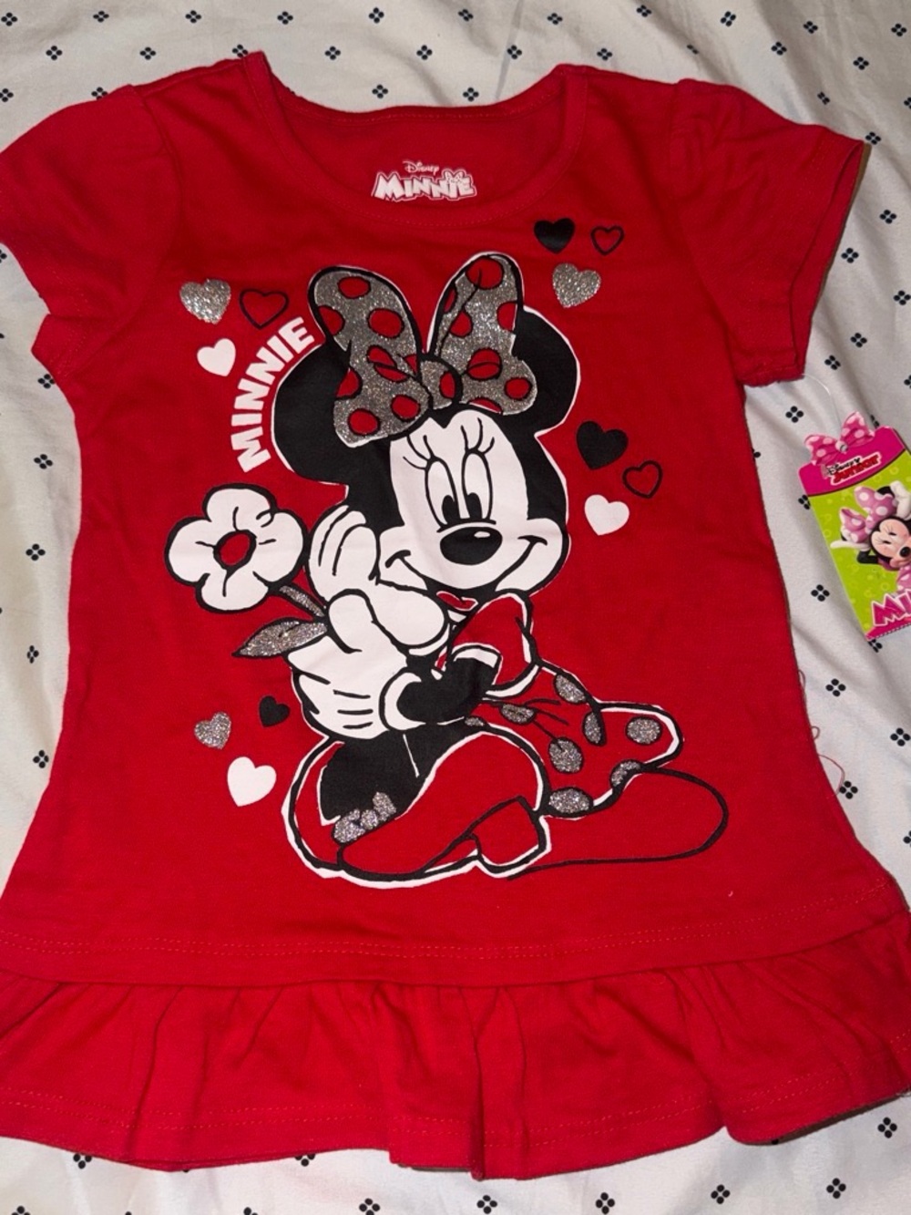 Disney Red Minnie Mouse Shirt